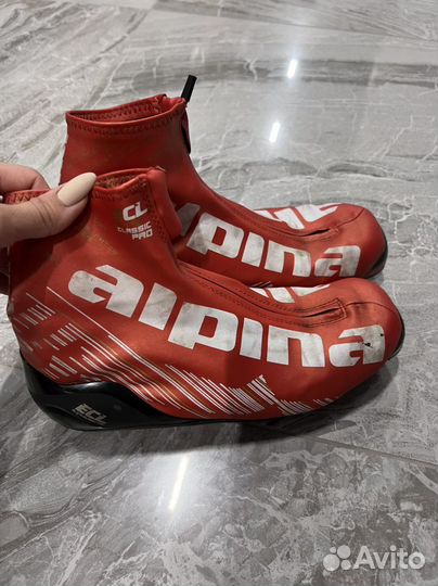 Лыжные ботинки alpina классика