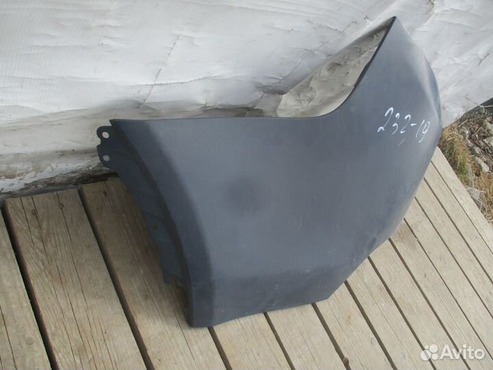 Бампер задний лев.часть Land Rover Discovery Sport