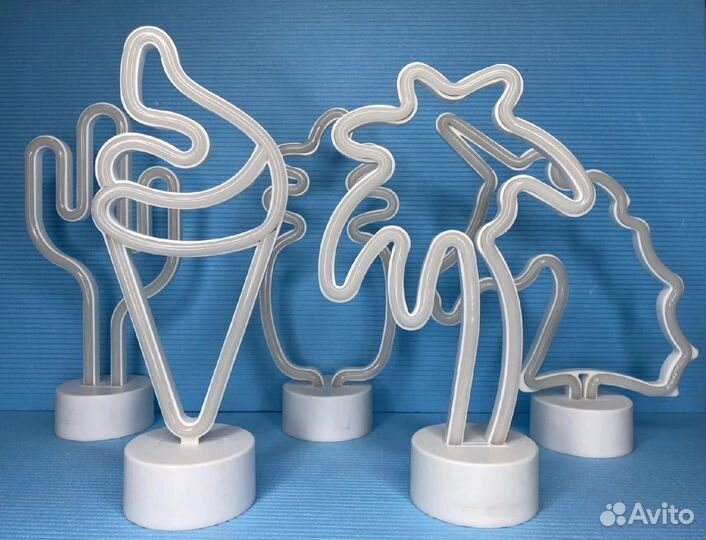 Декоративные неоновые светильники