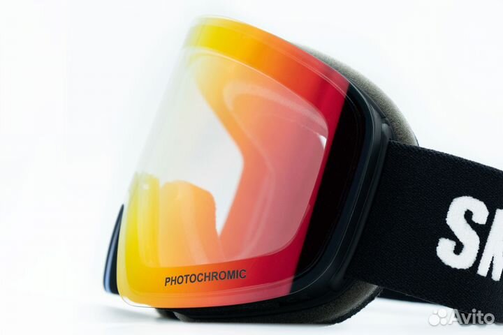 Маска фотохромная snowy aura black S1-S3