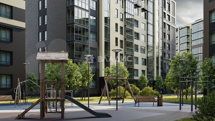 2-к. квартира, 69,3 м², 1/9 эт.