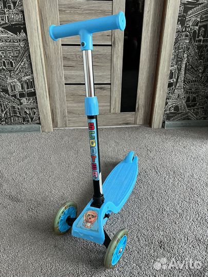 Самокат детский трехколесный бу