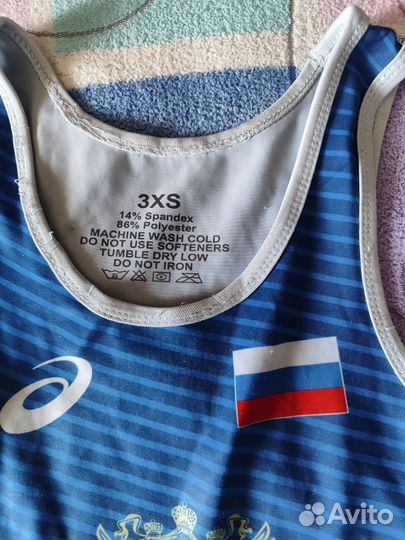 Борцовское трико asics