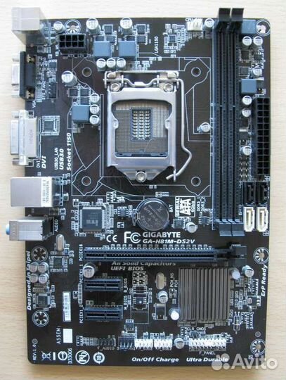 Материнская плата Asrock h110m-DVP