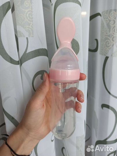 Бутылочка для кормления с ложкой
