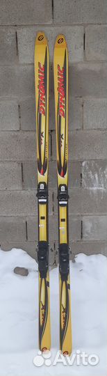 Горные лыжи с креплениями