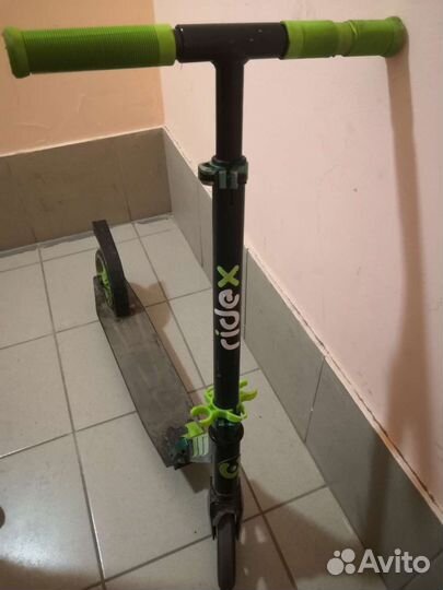 Самокат прогулочный детский двухколесный бу