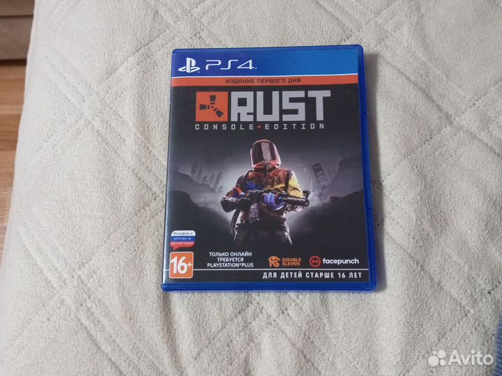 Диск игры раст на пс 4