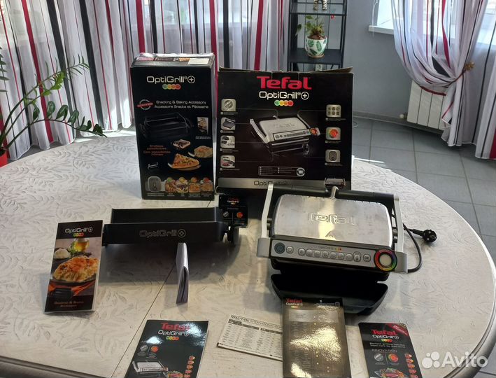 Умный электрогрильTefal Optigrill+ GC712D34