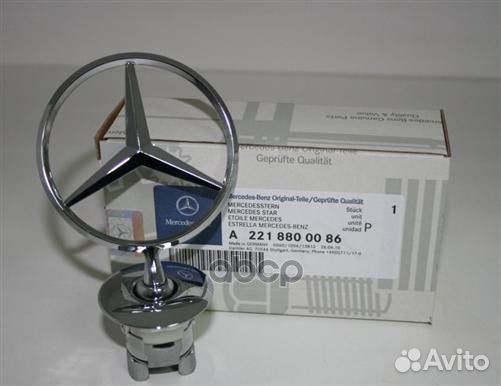 Эмблема капота A2218800086 mercedes-benz