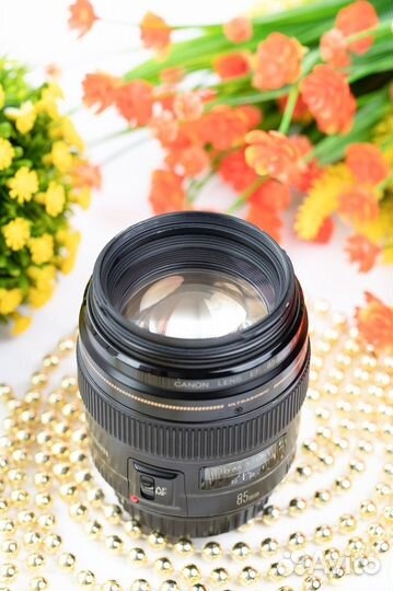 Canon EF 85mm f/1.8 USM. Гарантия 6 месяцев. Обмен