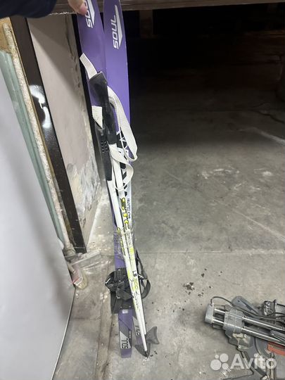 Беговые лыжи детские