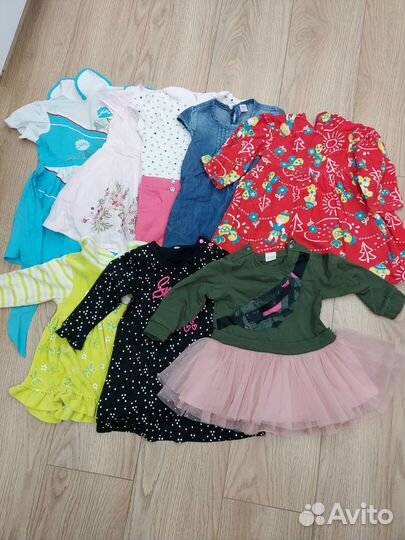 Вещи на девочку пакетом 86-92