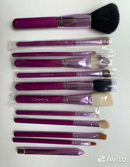 Набор кистей для макияжа MAC с чехлом