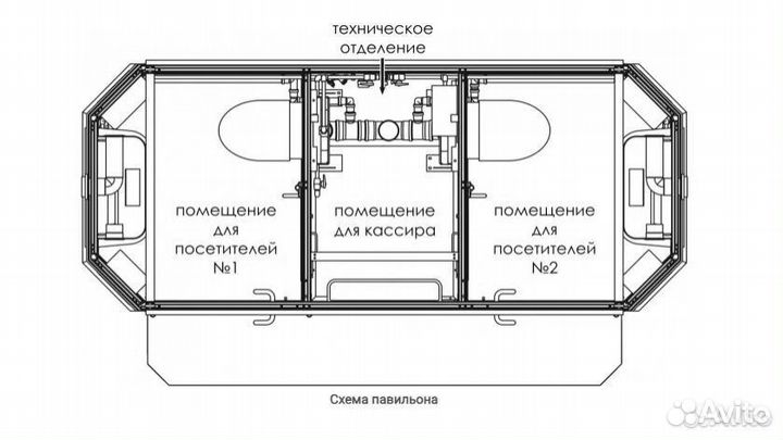 Туалетный модуль сетевой