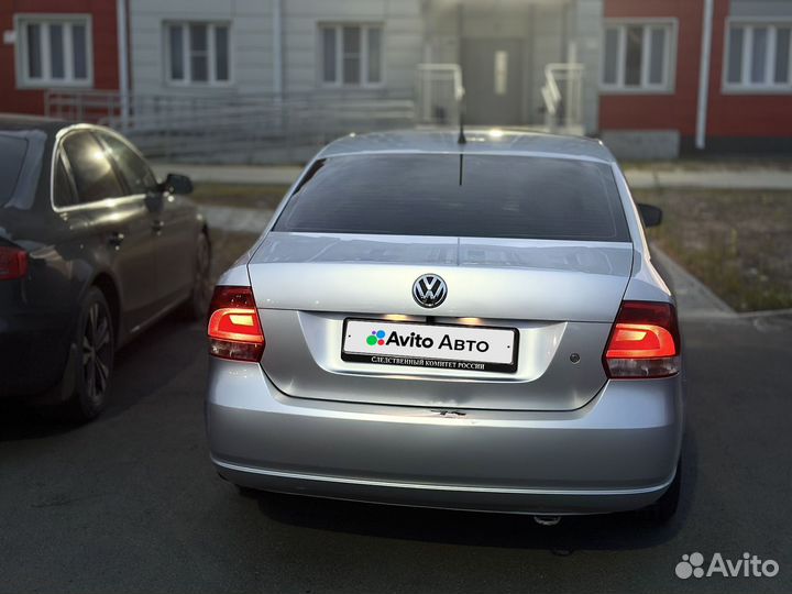 Volkswagen Polo 1.6 AT, 2013, 166 000 км