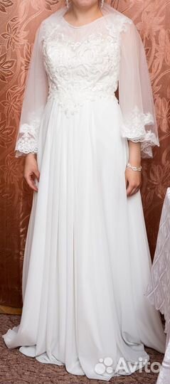 Свадебное платье 46 размер