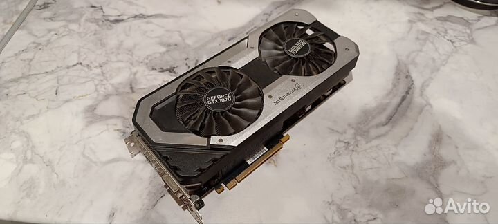 Видеокарта gtx1070 super jetstream 8G gddr5 256bit