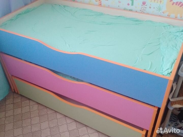 Детская кроватка трансформер 3