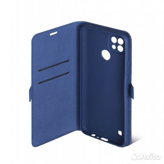 Чехол с флипом для Realme C21 DF rmFlip-16 (blue)