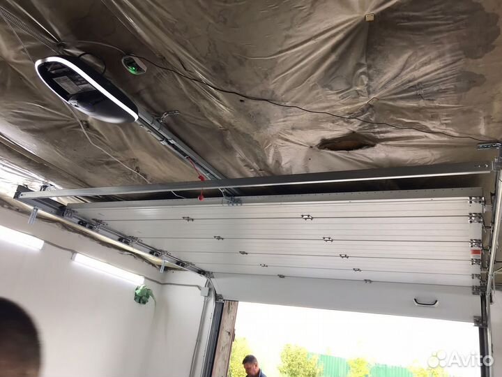 Ворота в гараж сборка 1-3 дня