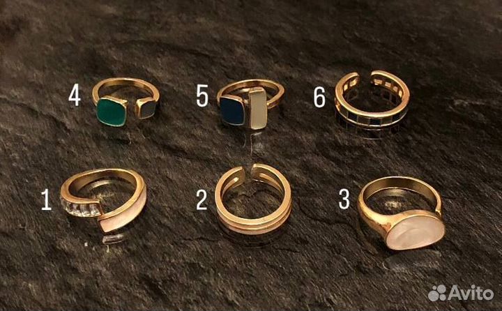 Кольцо с лунным камнем