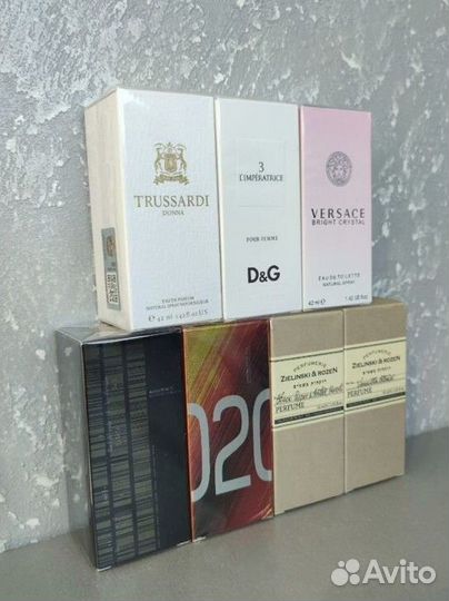 Парфюмерия Molecule, Trussardi, Versace, D&G