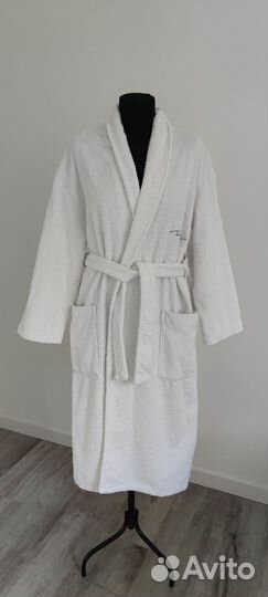 Махровый белый халат р. 44-46