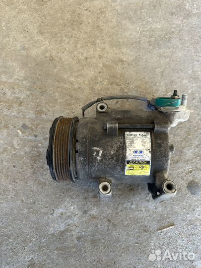 Гранта компрессор кондиционера