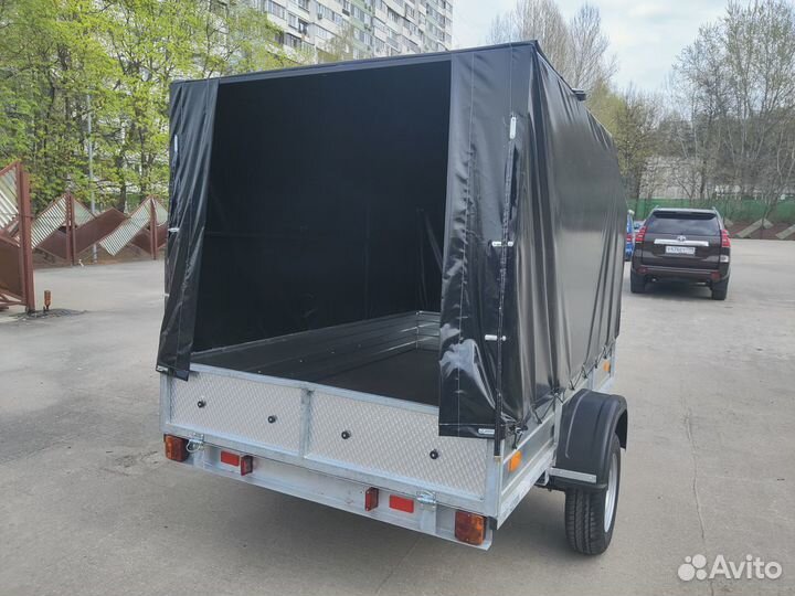 Прицеп легковой оцинкованный 2,5x1,3м