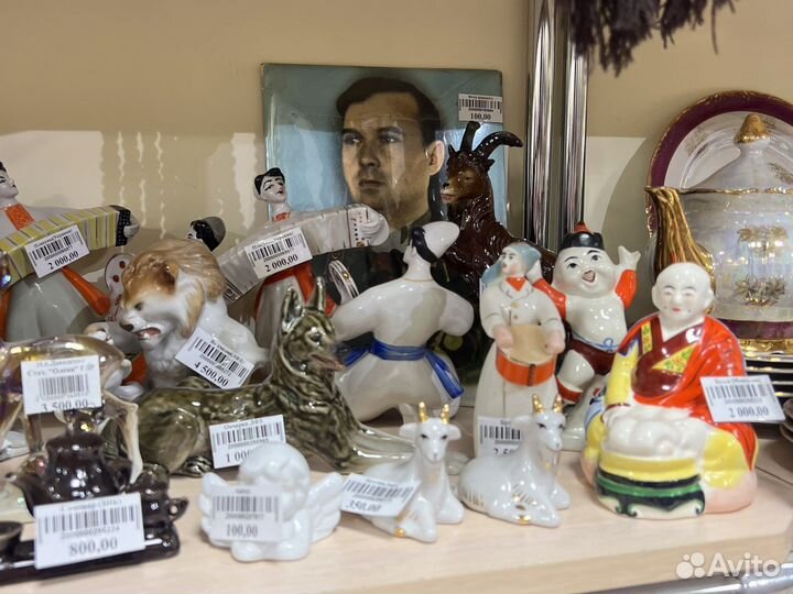 Статуэтки фарфор СССР и Европа