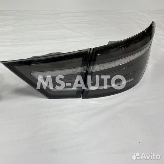 Led черные фонари Веста тюнинг