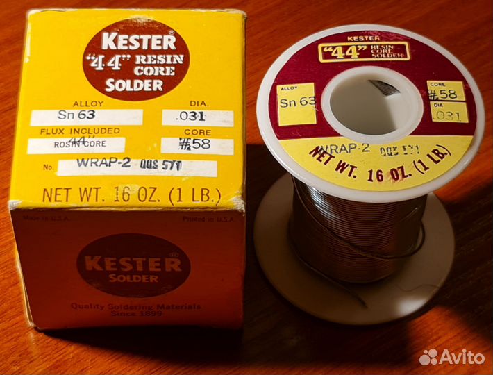 Припой Kester 44, Gardiner, Tamura Audio Grade