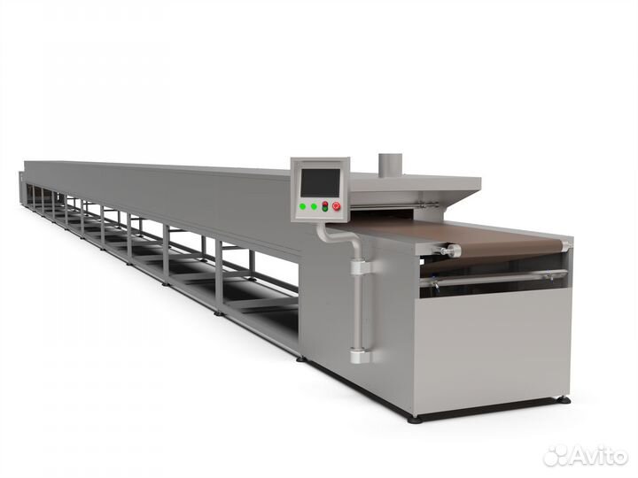 Печь тоннельная