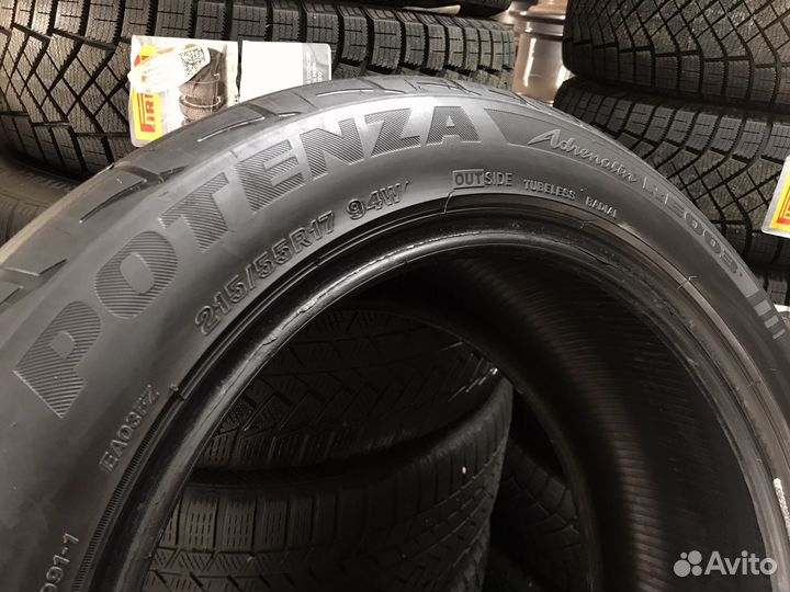 Bridgestone Potenza RE003 Adrenalin 215/55 R17