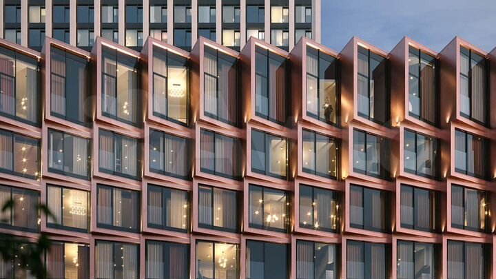 2-к. квартира, 65 м², 26/55 эт.