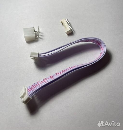 Разъём 6 пин новый (мама)