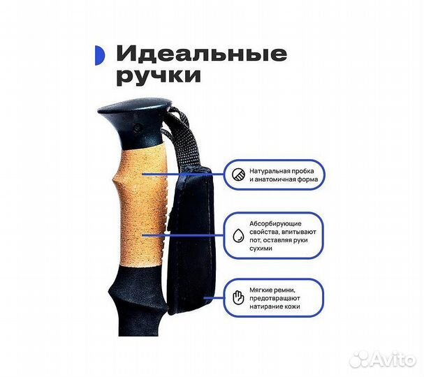 Палки для скандинавской ходьбы RoadLike Зеленый