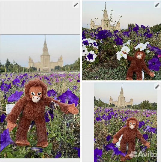 Орангутанчик Ара.Оригинальные игрушки.Икеа