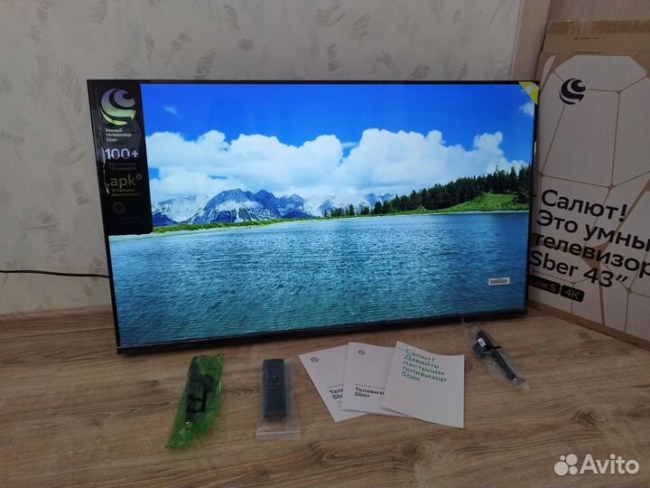 Телевизор новый SMART TV sber 43