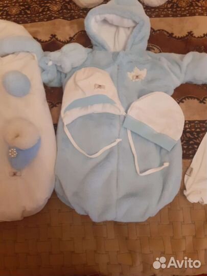 Конверт на выписку зимний