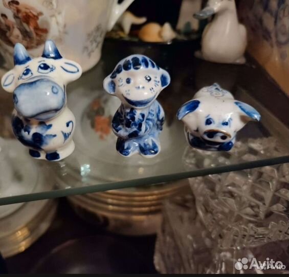 Фигурки гжель