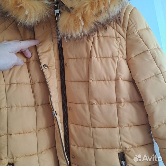 Пуховик женский 48 50 бу