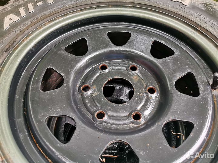 Диски R16 7,5J 6x139,6 67,1с колесами 245/75/r16