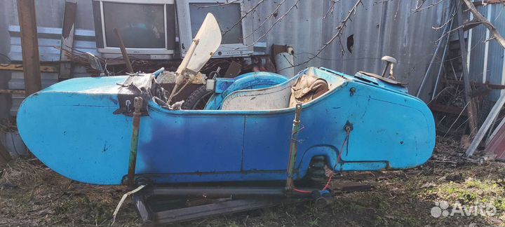 Люлька на мотоцикл урал