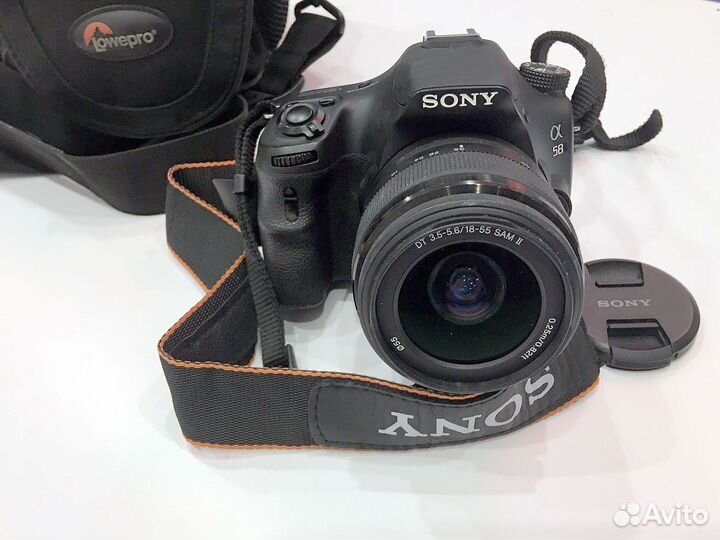 Зеркальный фотоаппарат Sony Alpha A58