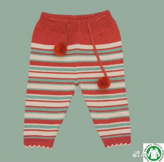 Детский вязаный костюм органический хлопок