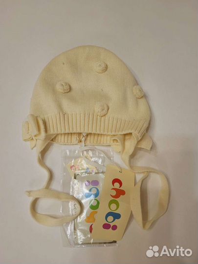 Шапка для девочки Chobi чоби демисезонная XS, S, M