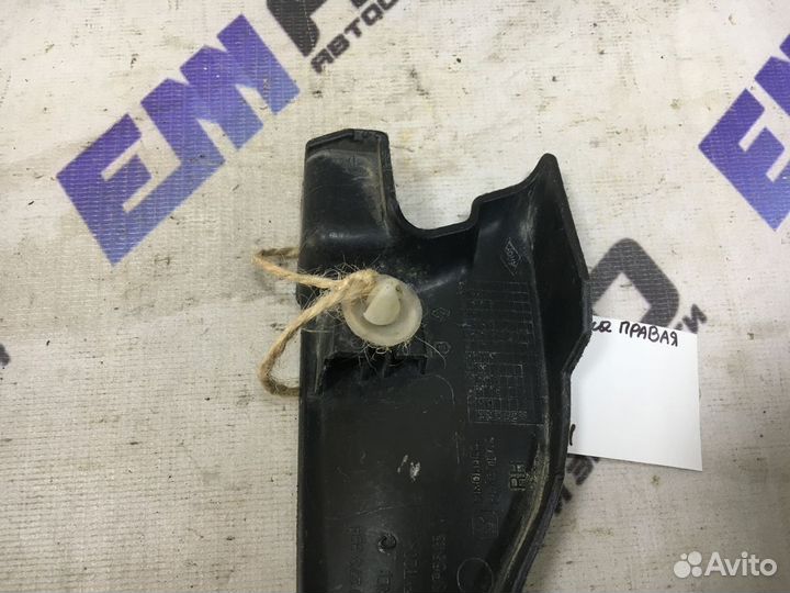 Накладка петли капота правая Рено Логан