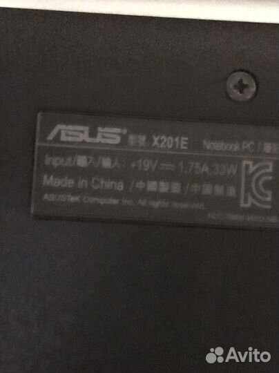 Нетбук asus x201e